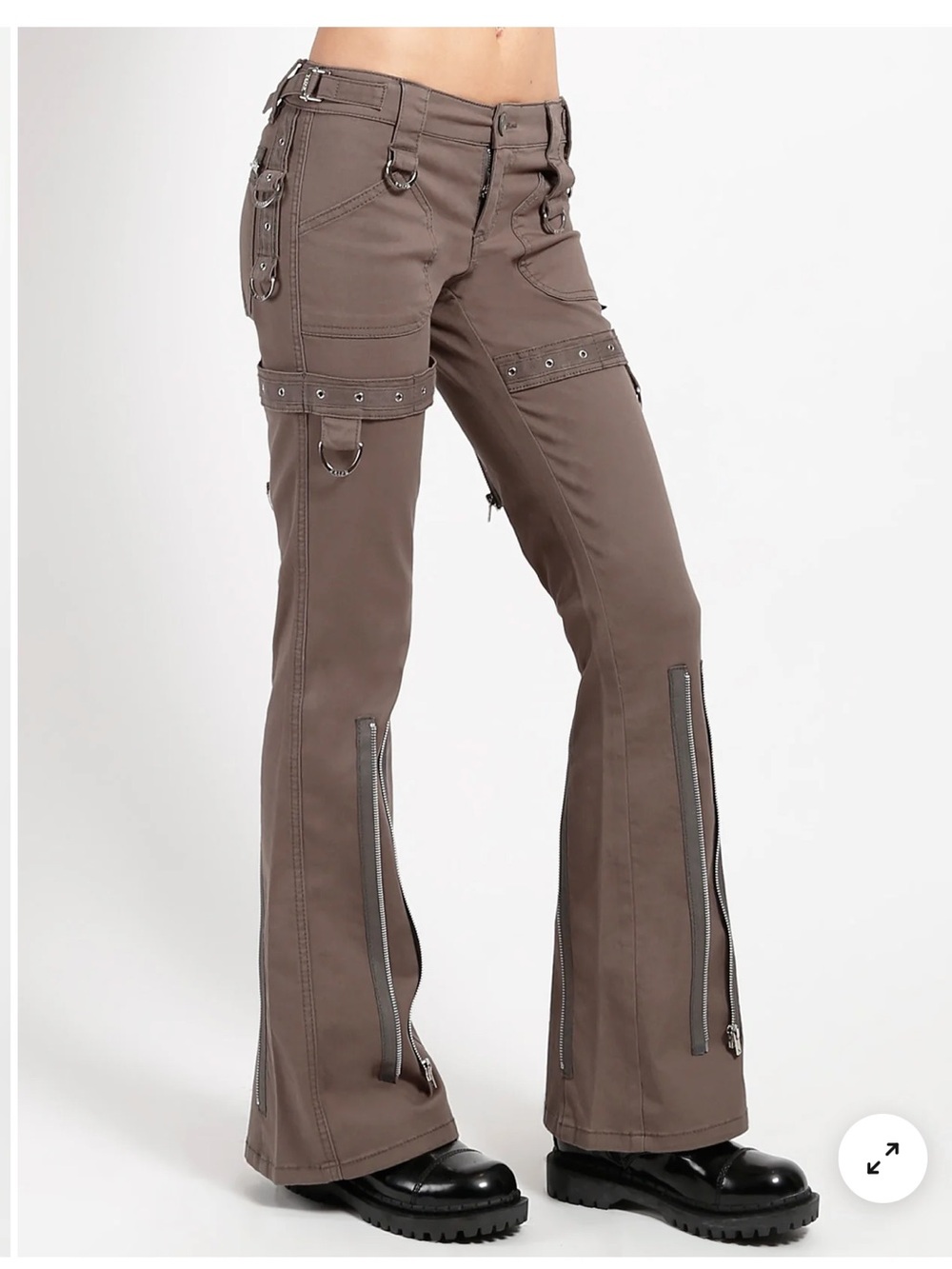Tripp NYC Utility Pants in Olive Drab